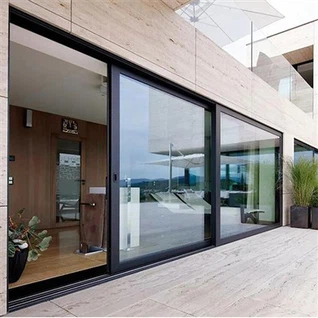 Rennihurðir að utan